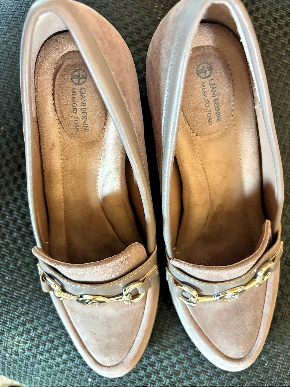 Worn once Gianni Bini Suede Bit Loafers US 8